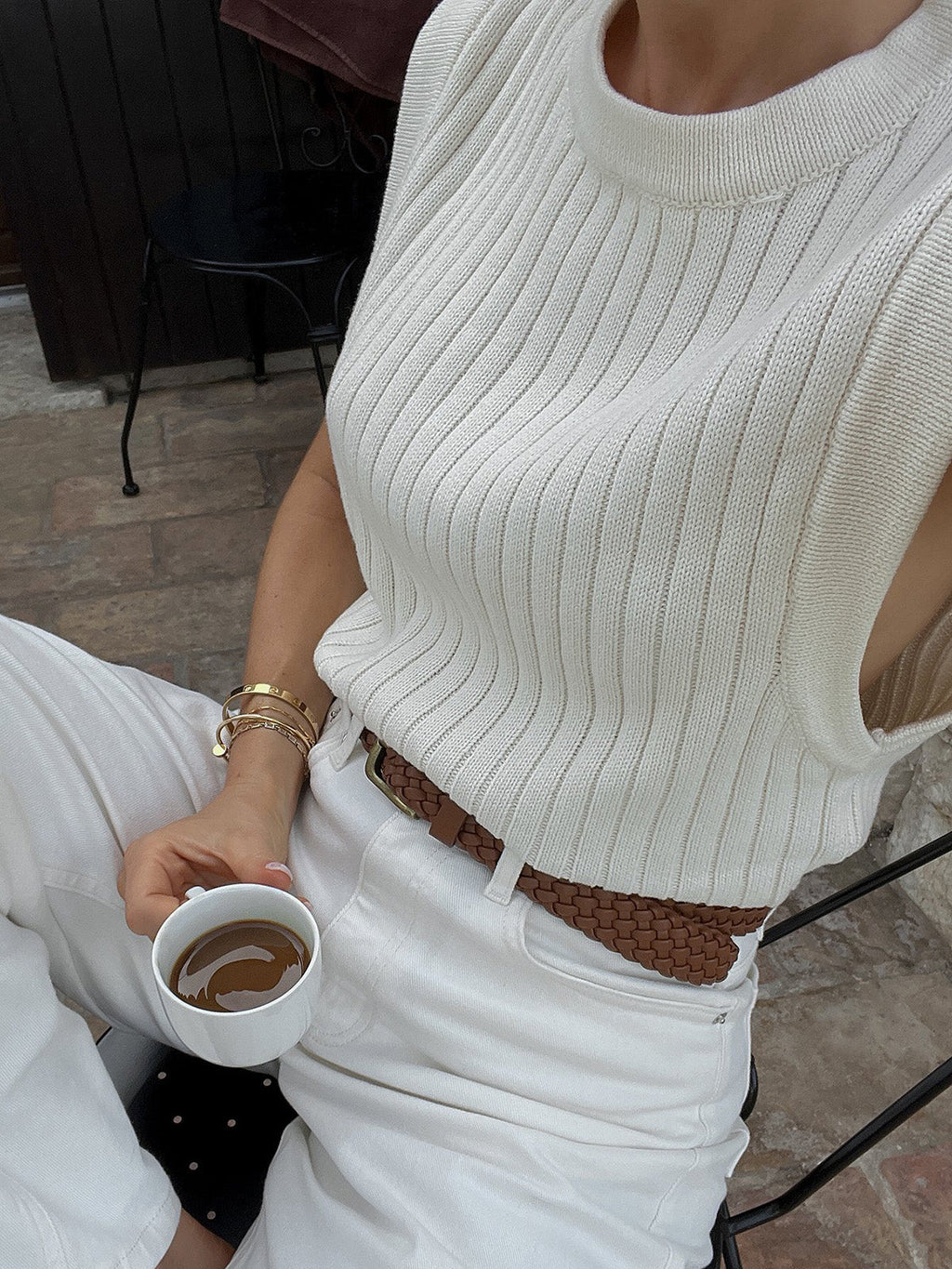Laid Back Chic Sweater Vest