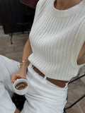 Laid Back Chic Sweater Vest