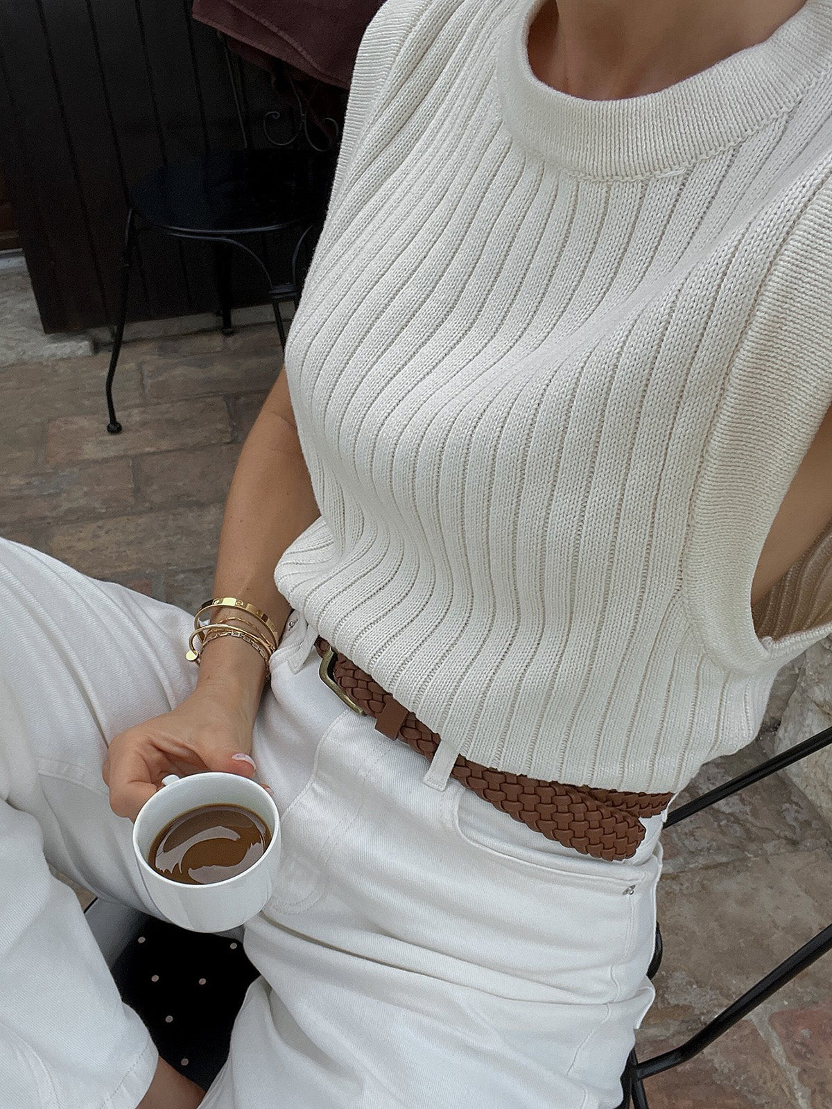 Laid Back Chic Sweater Vest