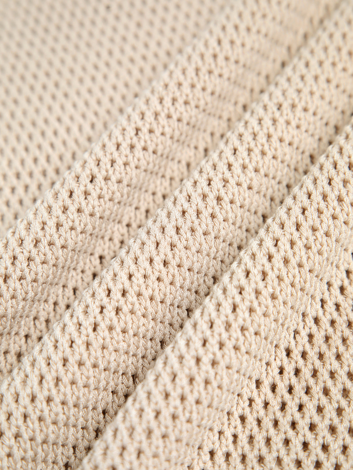 Breathe Easy Knit Hollow Tank Top