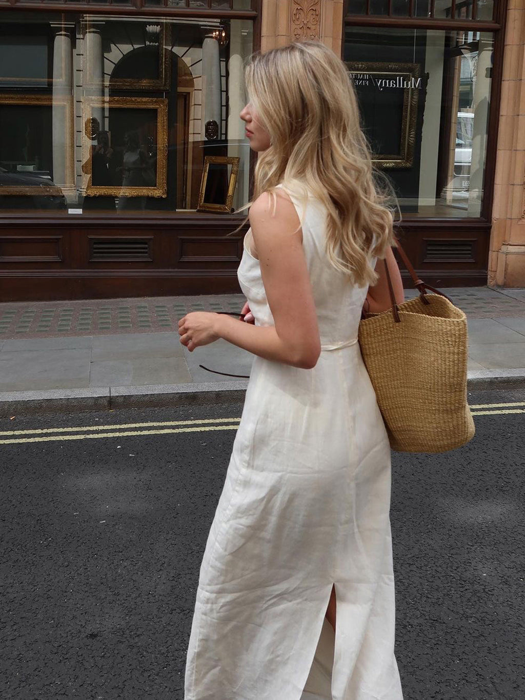 Linen Love Sleeveless Long Dress
