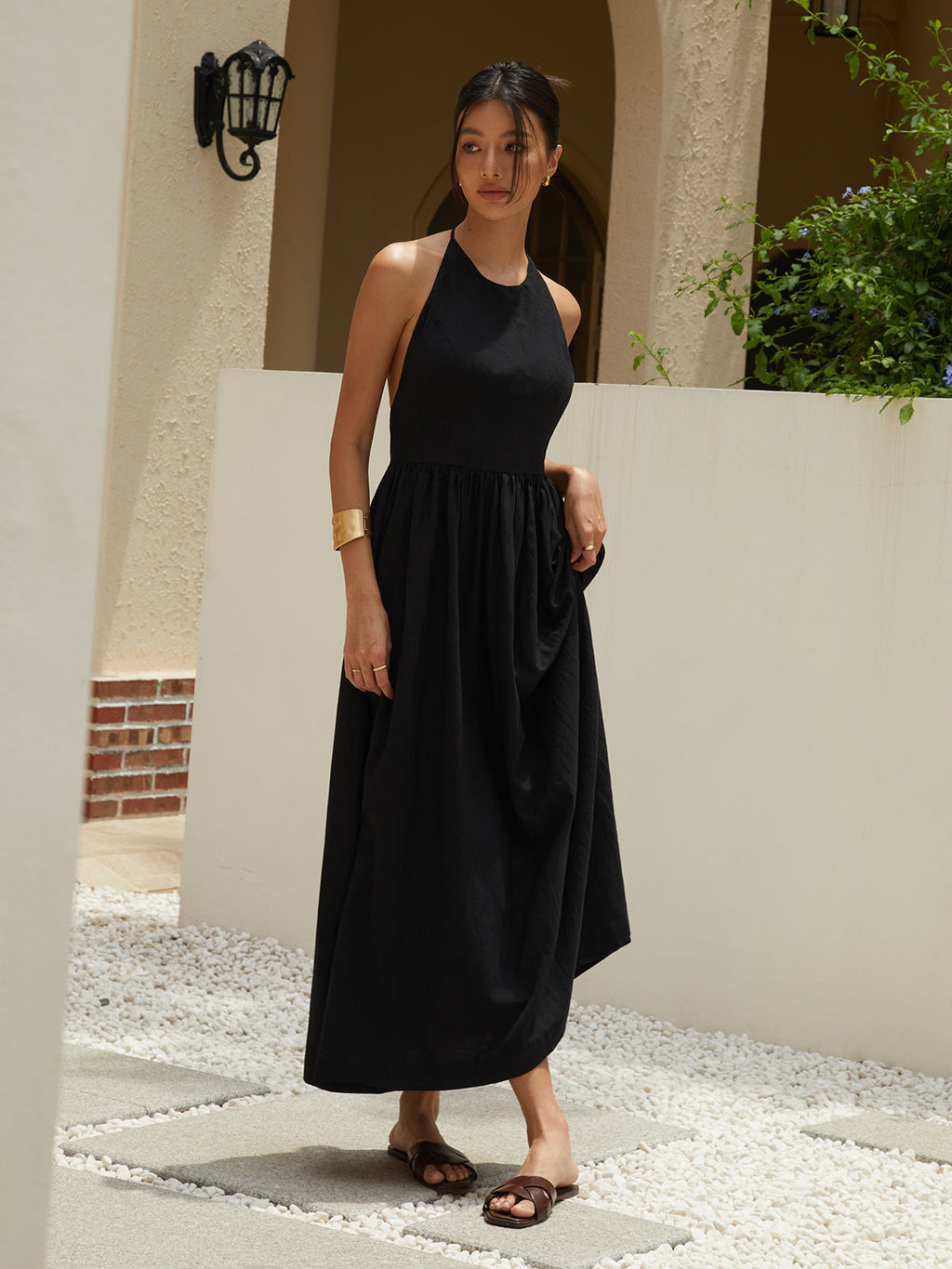 Endless Summer Solid Chic Long Dress