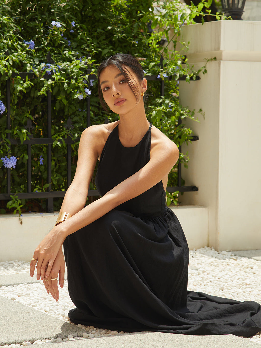 Endless Summer Solid Chic Long Dress