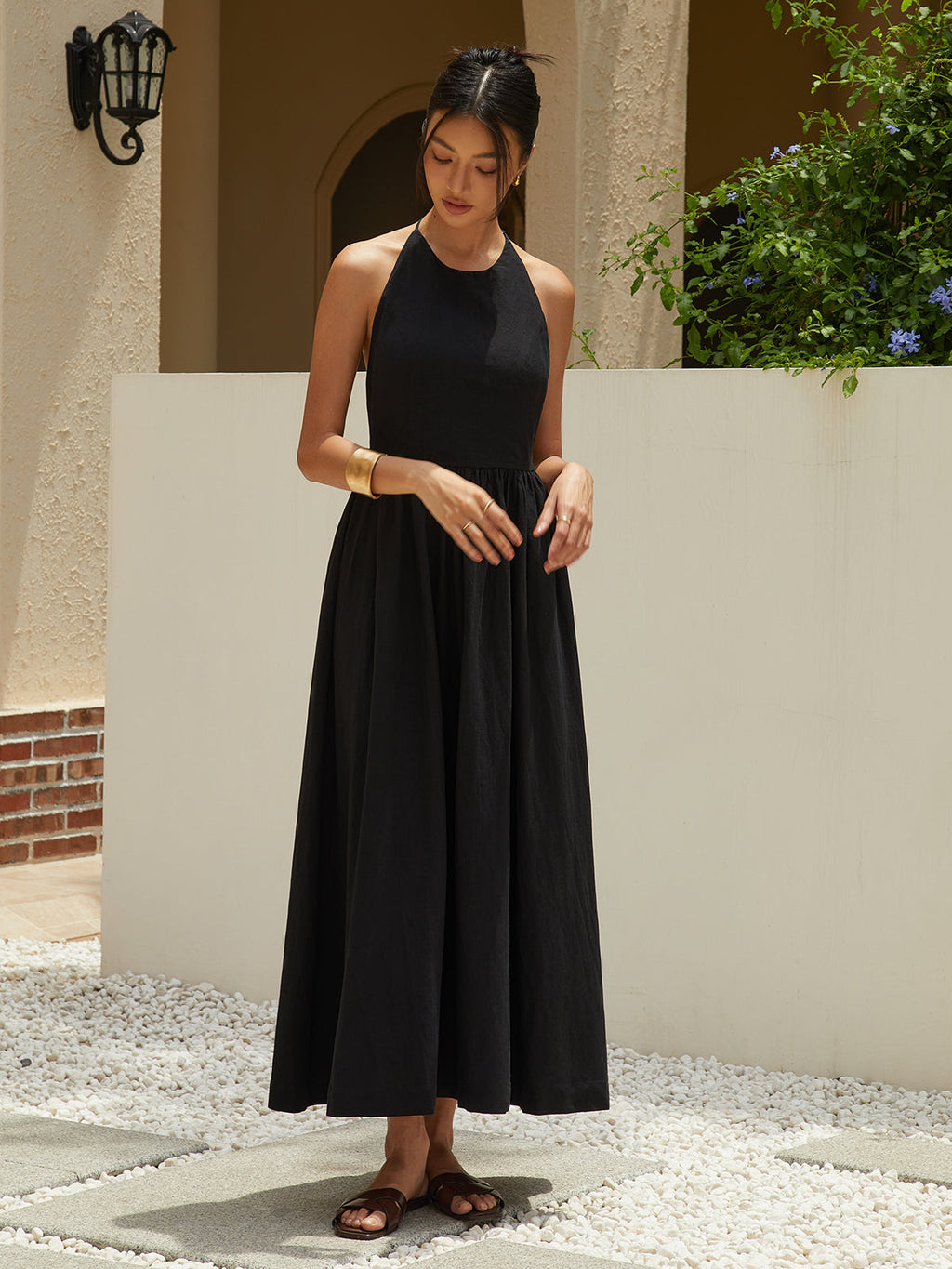 Endless Summer Solid Chic Long Dress