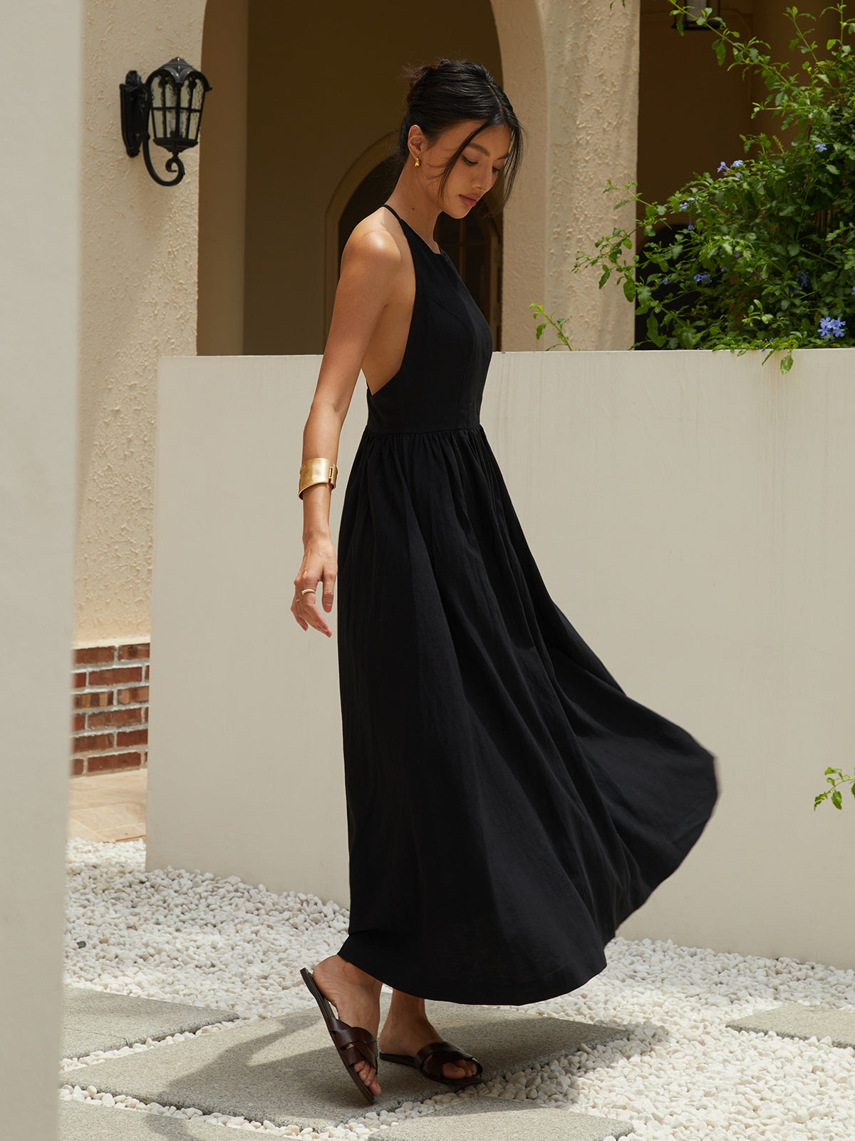 Endless Summer Solid Chic Long Dress