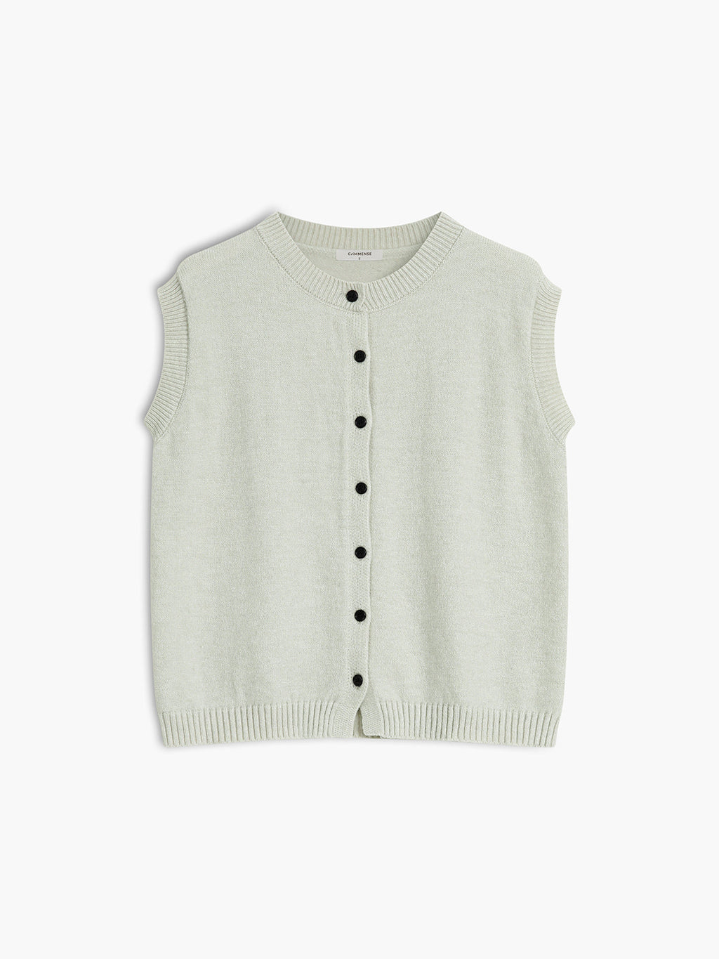 Weekend Ready Button-Up Sweater Vest
