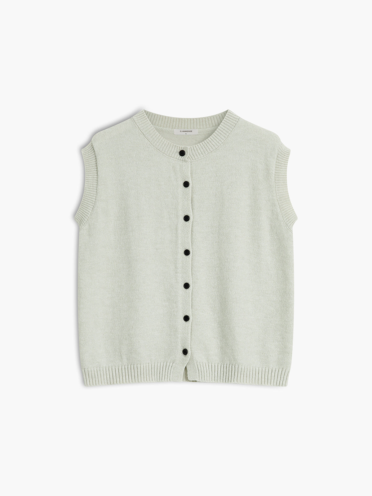 Weekend Ready Button-Up Sweater Vest