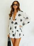 Chic Eclaire Gardenia Shorts Set