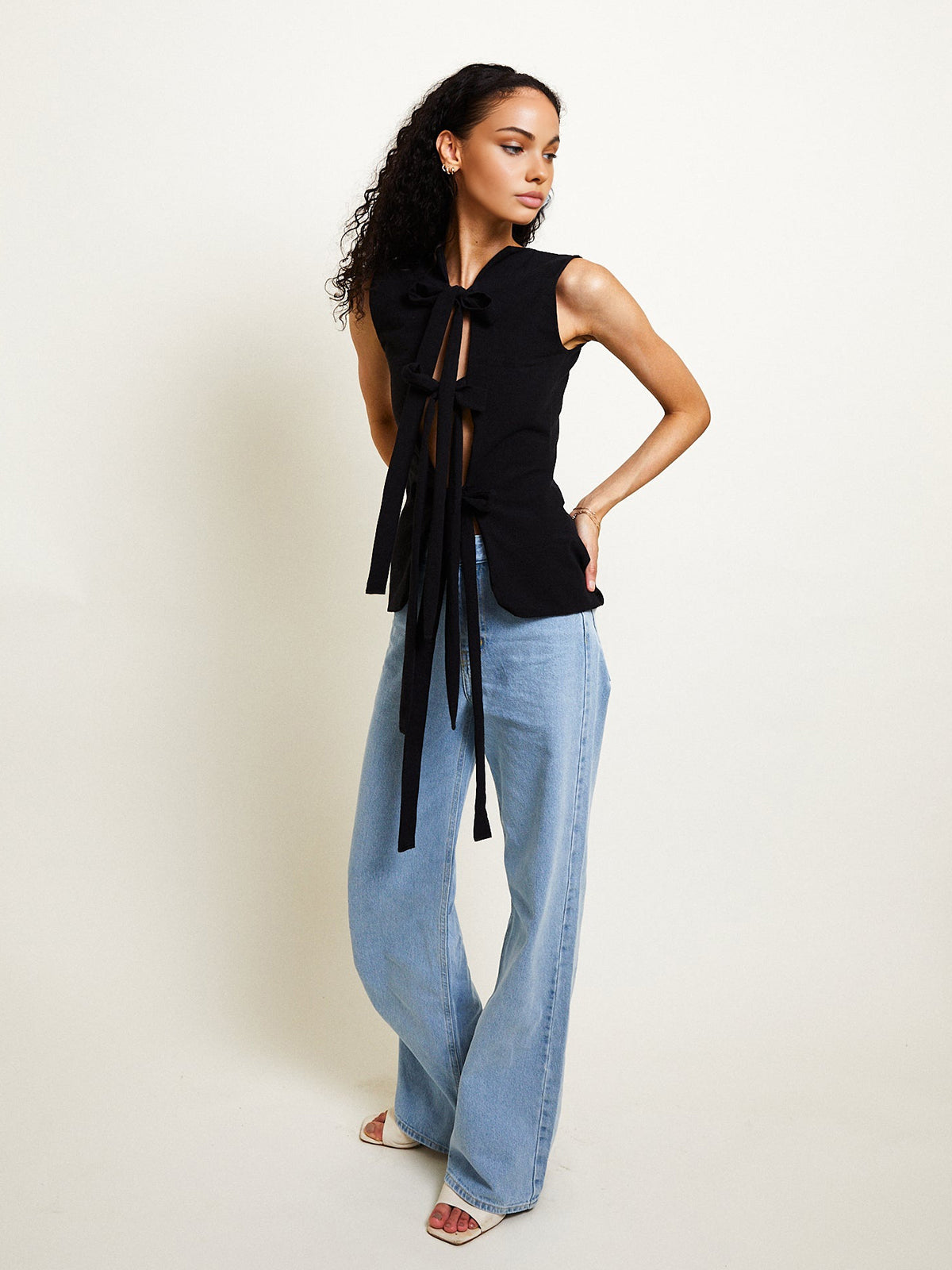 Little Sister Knotted Tank Top