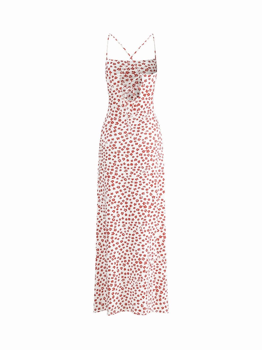 Floral Print Chic Long Sundress