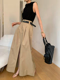 Open Road Oversized Cozy Split Maxi Skirt
