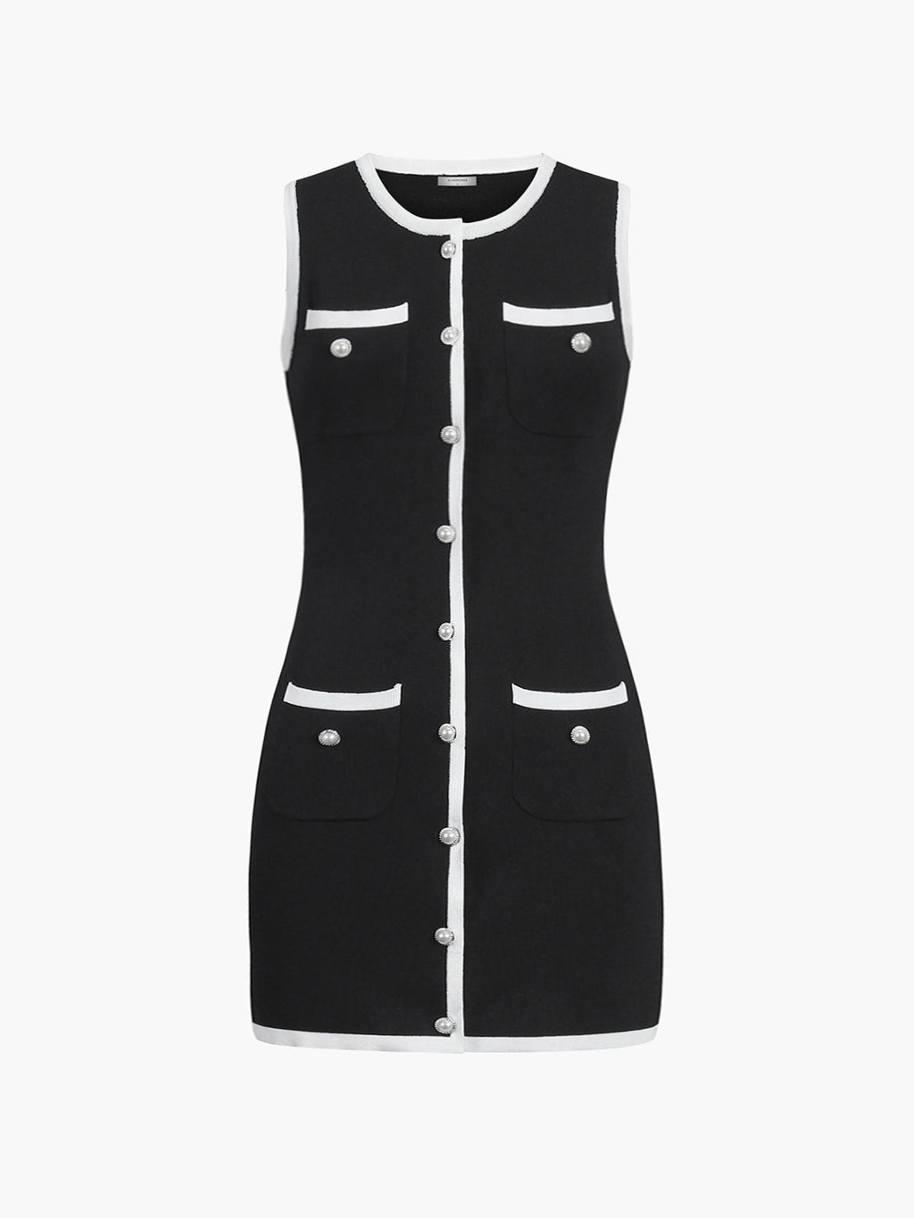 Roma Multi-Pocket Sweater Dress