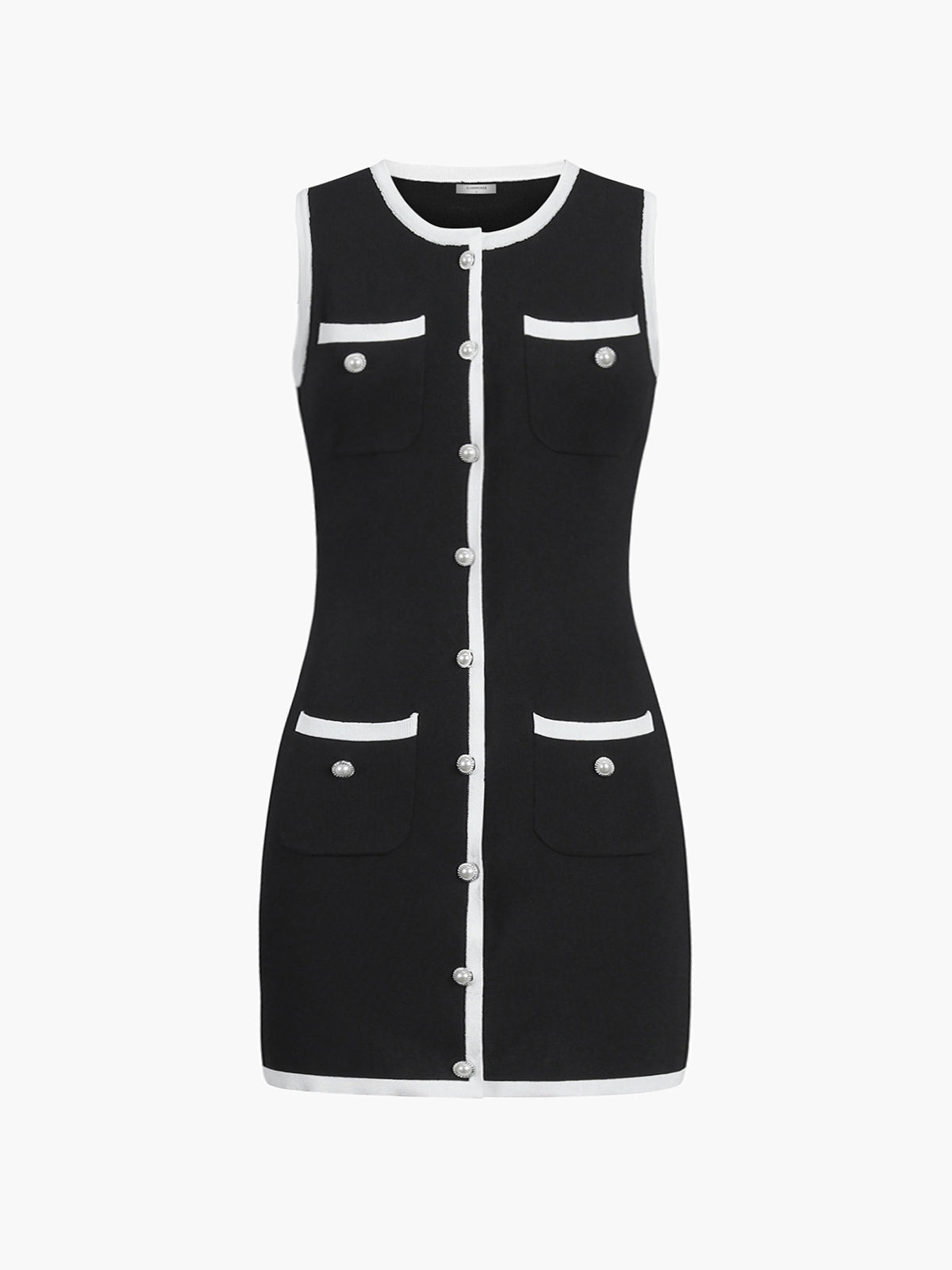 Roma Multi-Pocket Sweater Dress