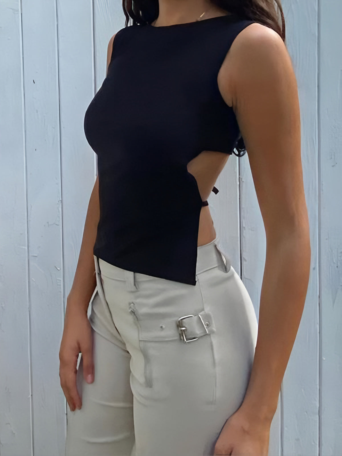 It Girl Cutout Leisure Tank Top