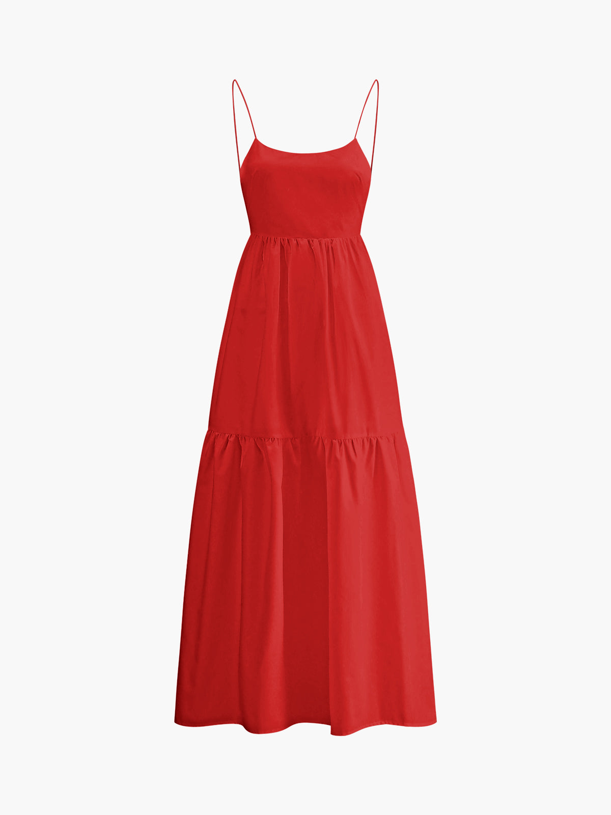 Bare Beauty Solid Backless Long Dress