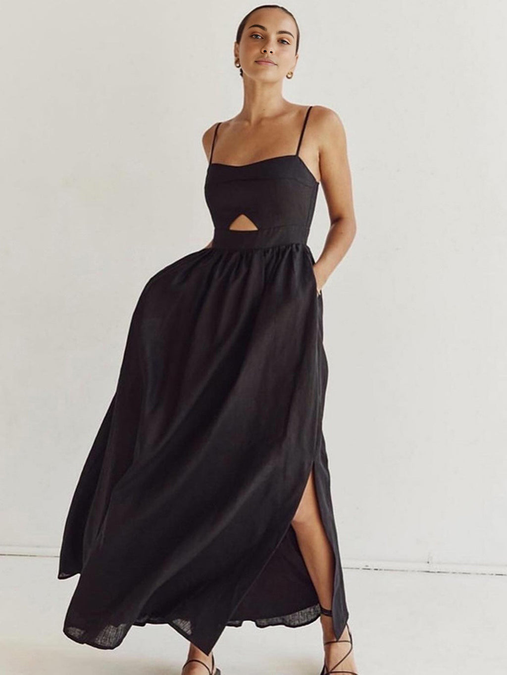 Stockholm Sleeveless Elegant Long Dress