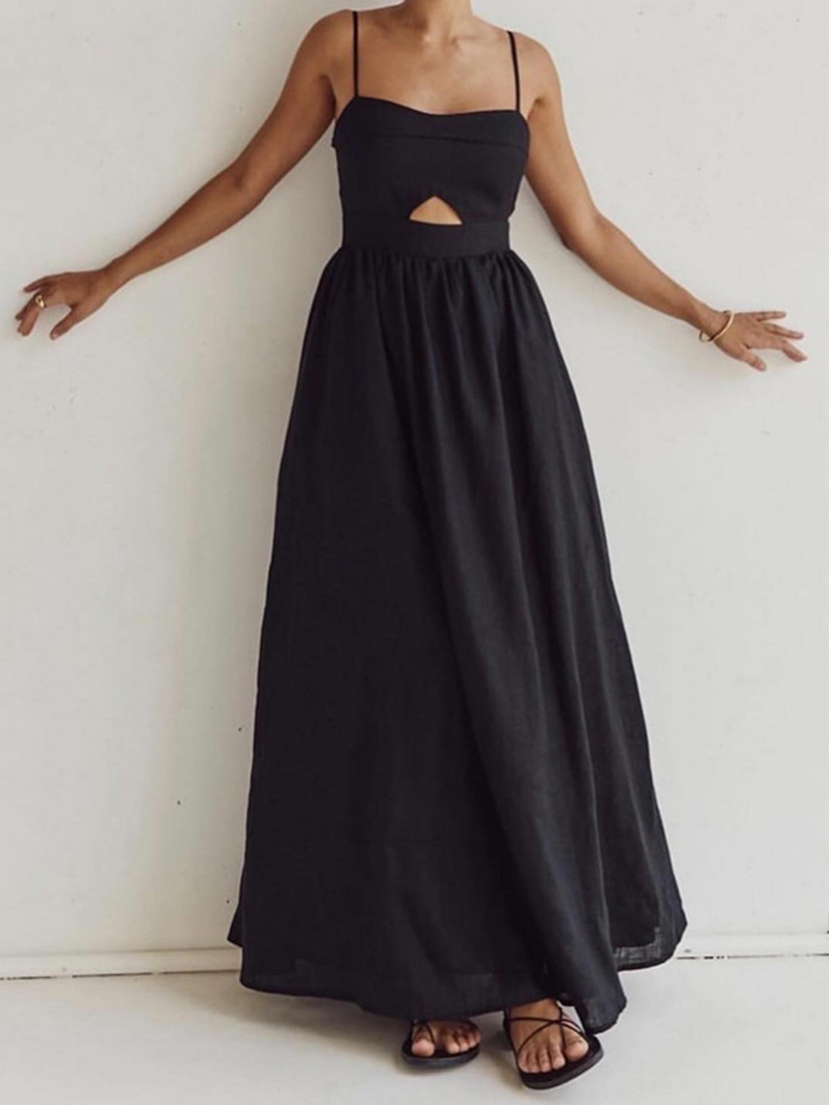 Stockholm Sleeveless Elegant Long Dress