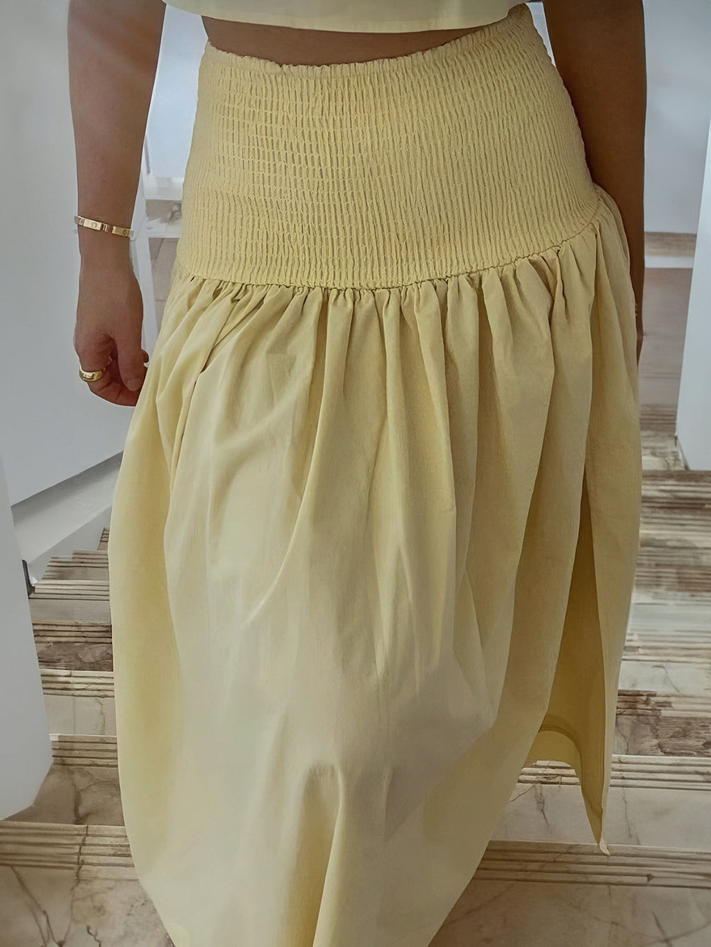 Sunkissed Split Thigh Skirt Set