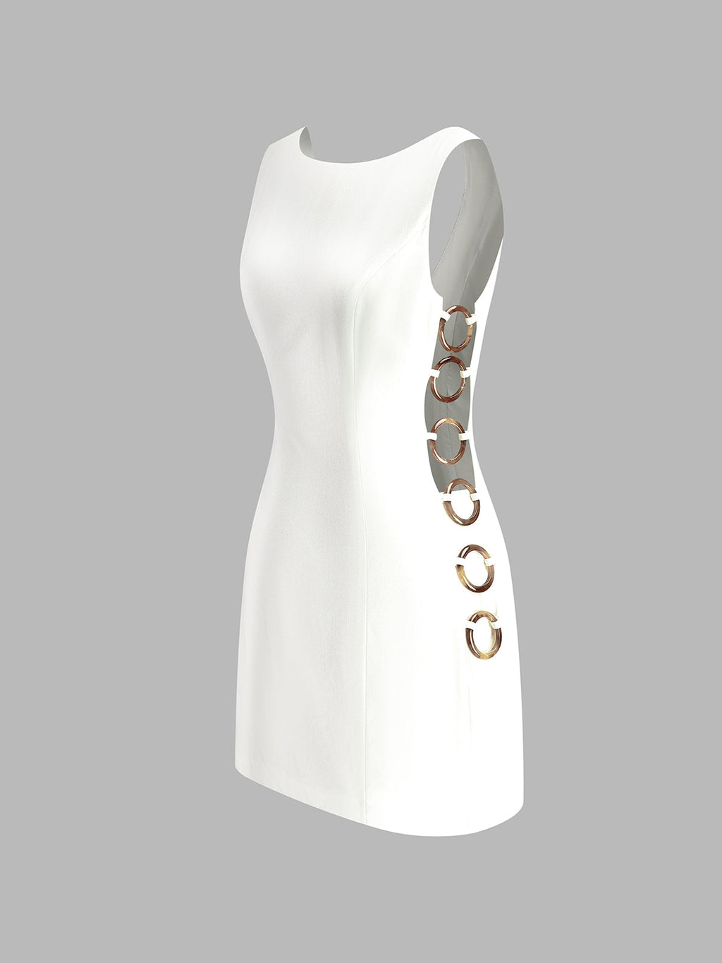 Raven O-Ring Chic Sleeveless Dress