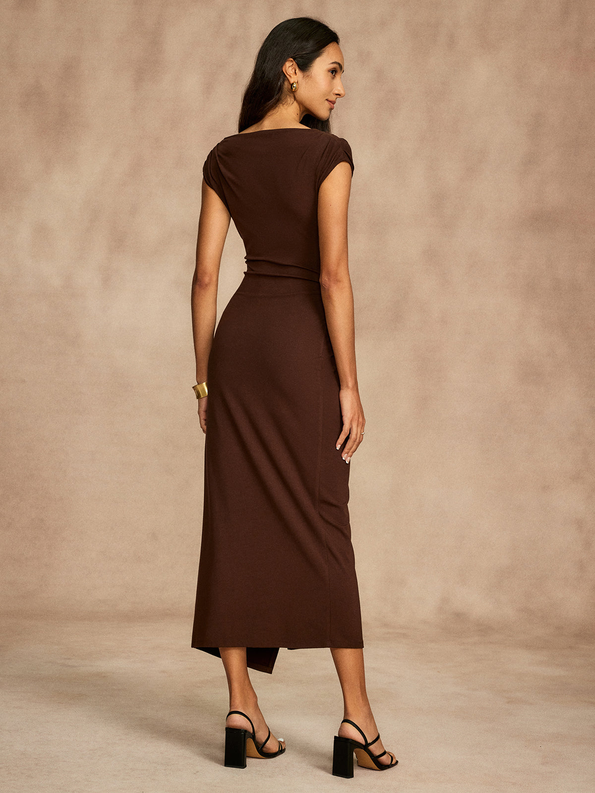 Soft Era Draped Dress