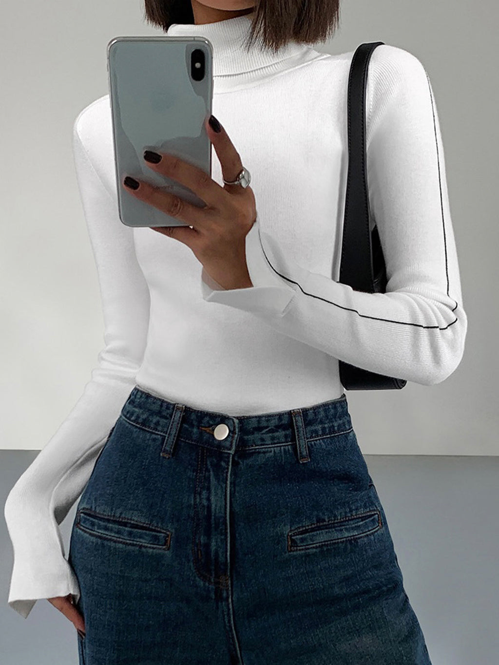 Sharp & Sweet Turtleneck Sweater