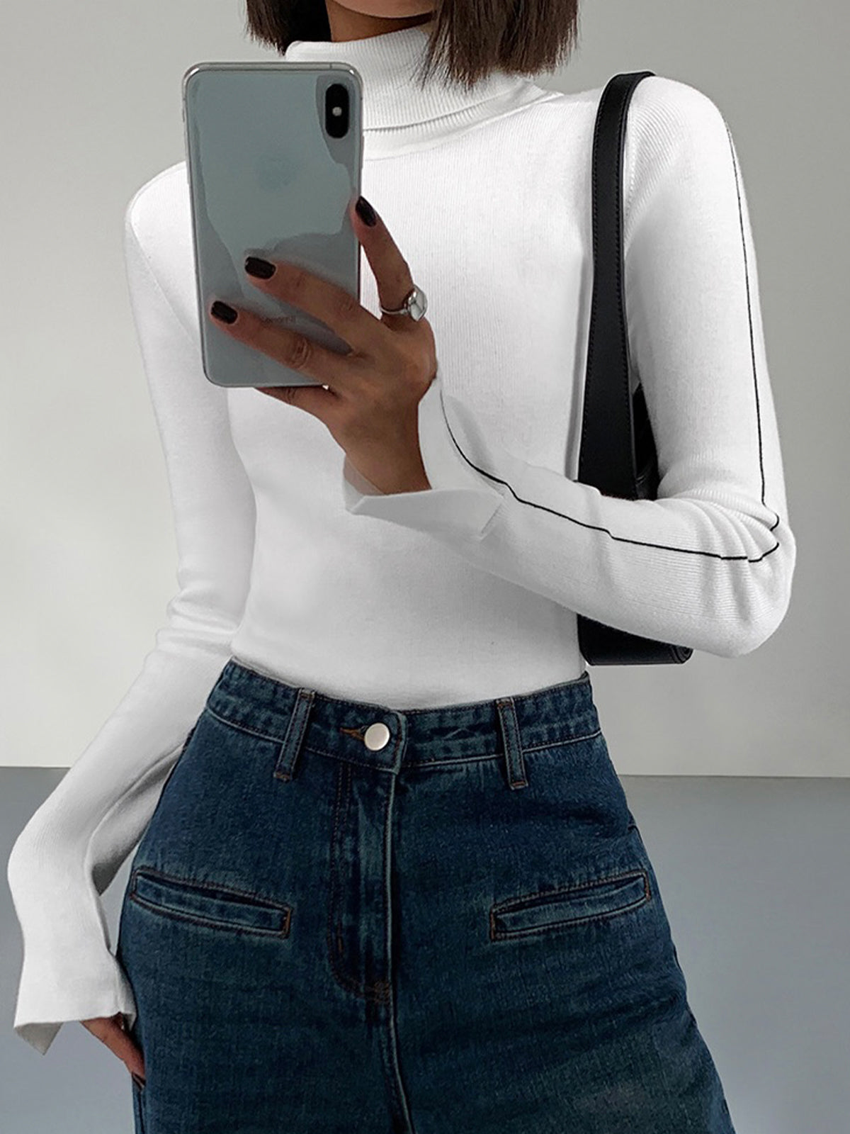 Sharp & Sweet Turtleneck Sweater