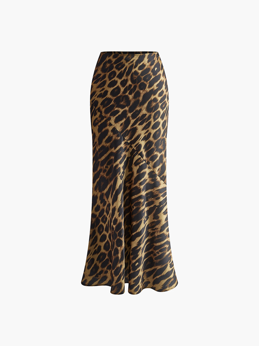Wild Thing Slim Leopard Print Maxi Skirt