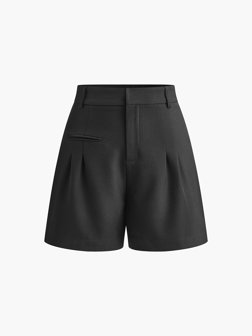 Uptown Girl Semi-Sheer Mid-Waist Shorts