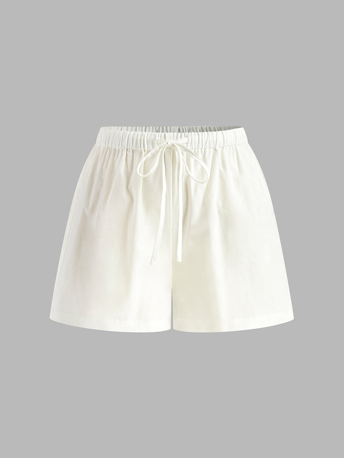 Sierra Slim Drawstring Split Casual Shorts Set