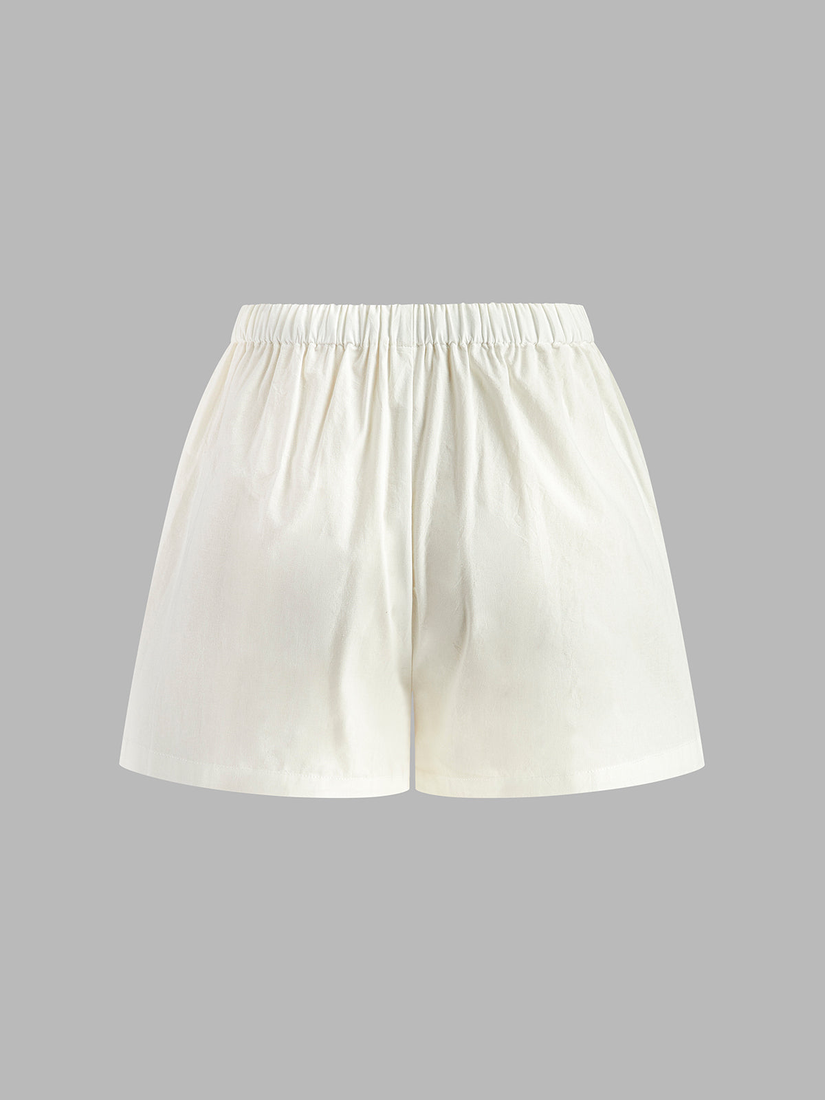 Sierra Slim Drawstring Split Casual Shorts Set