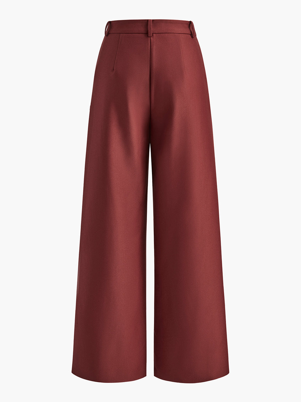 Classic Chic Solid Wide-Leg Pants