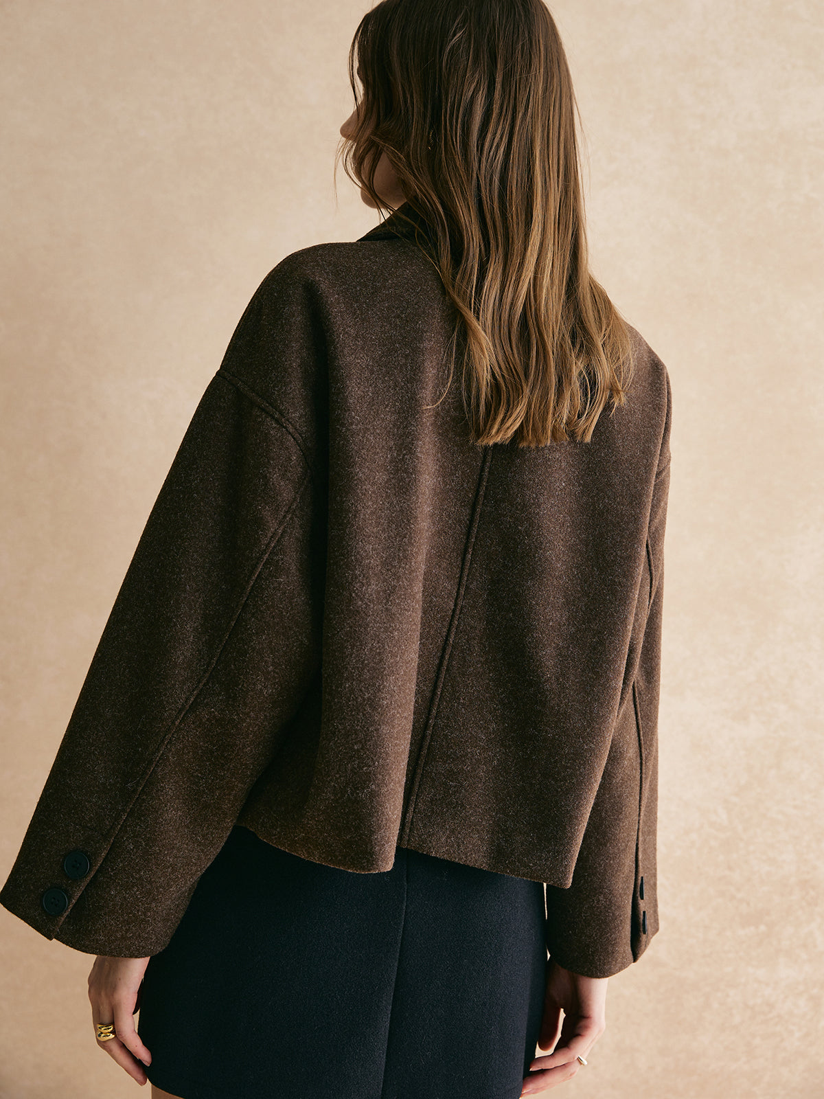 That Girl Tweed Button Down Jacket