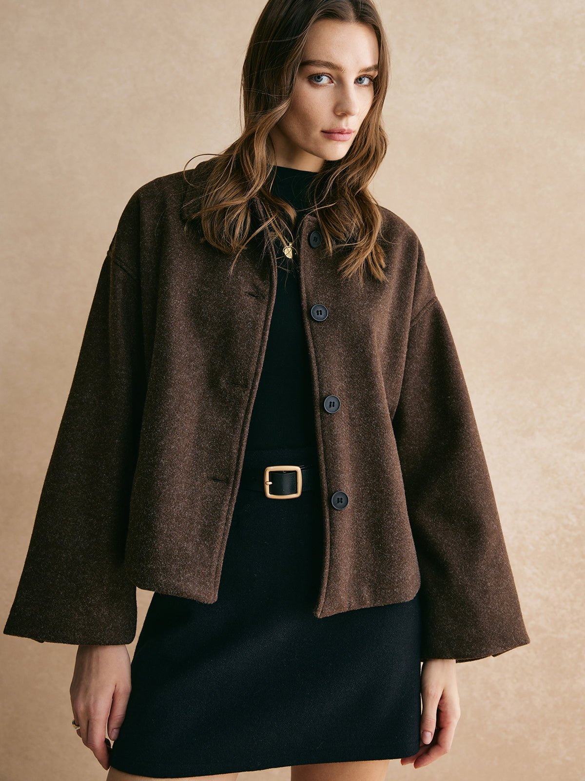 That Girl Tweed Button Down Jacket