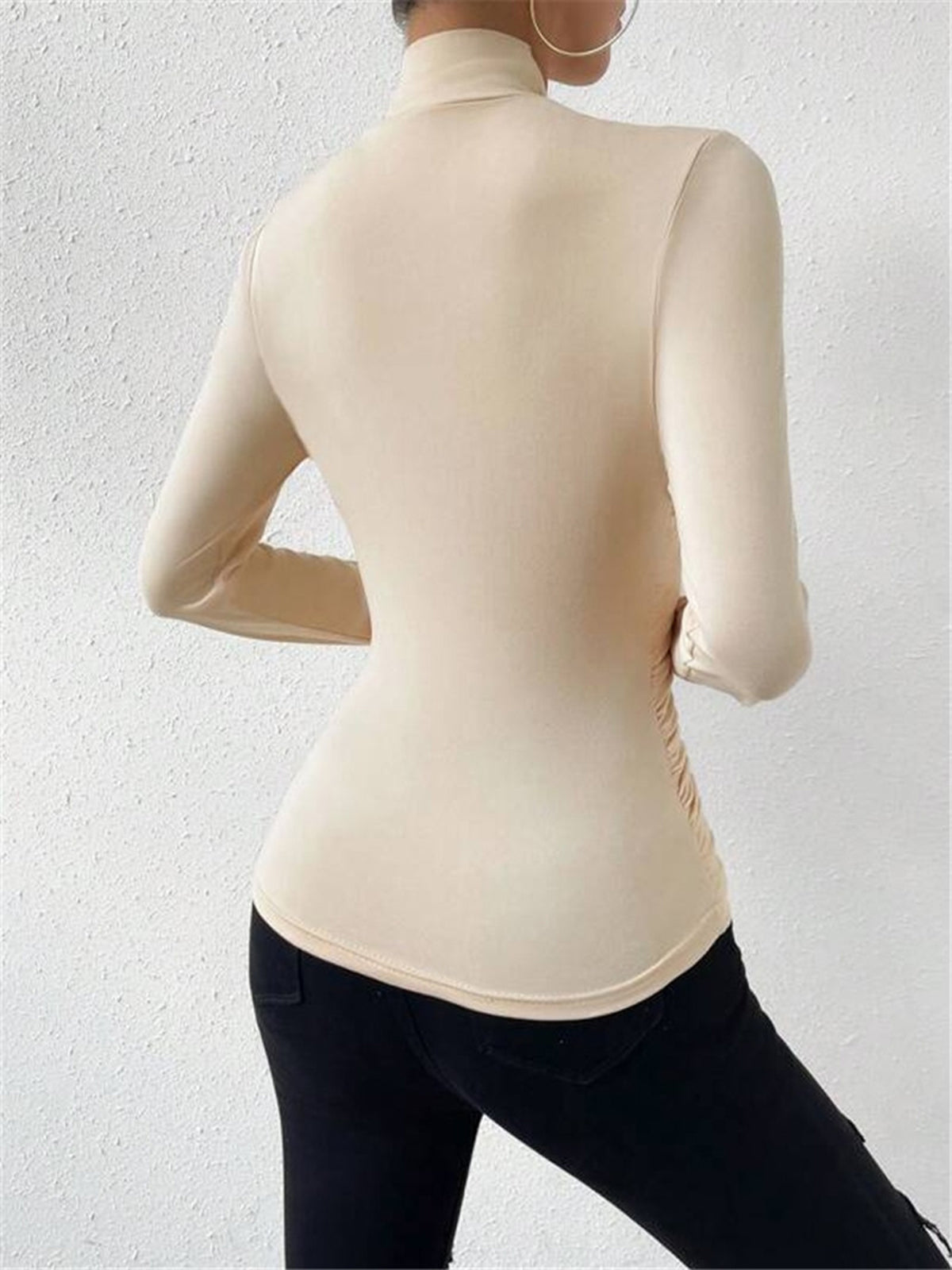 Cinch Me Pleated T-Shirt