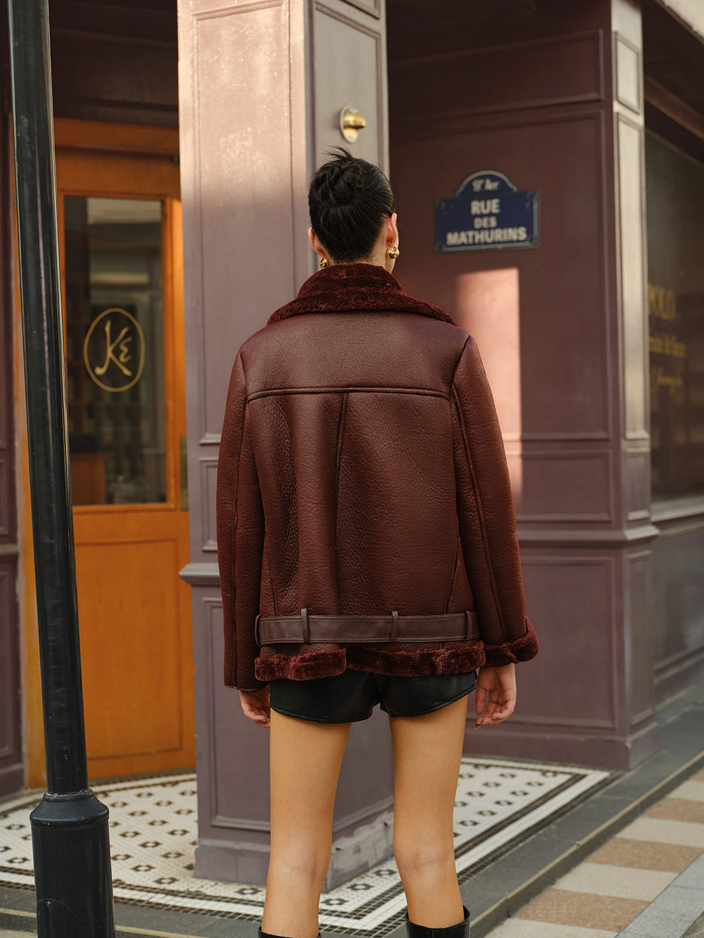 Cozy Up Zipper Belted Elegant Soft Fleece Jacket