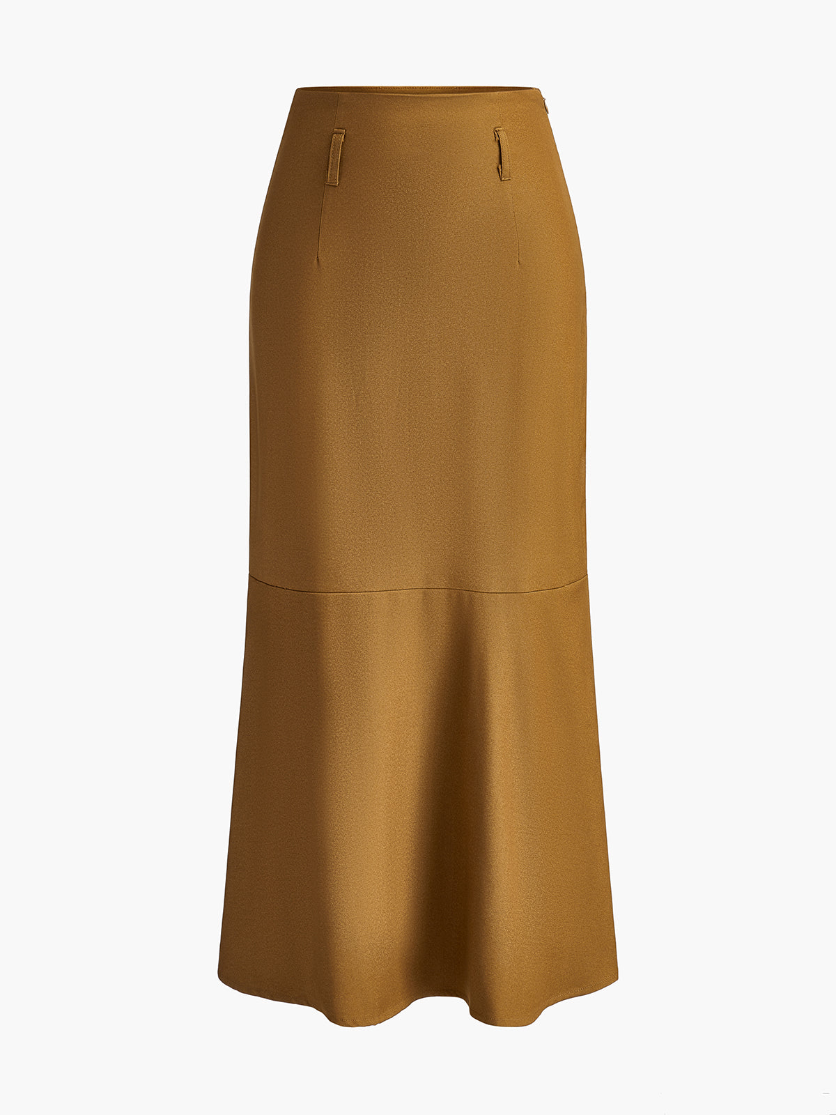 Blank Canvas Plain Style Maxi Skirt
