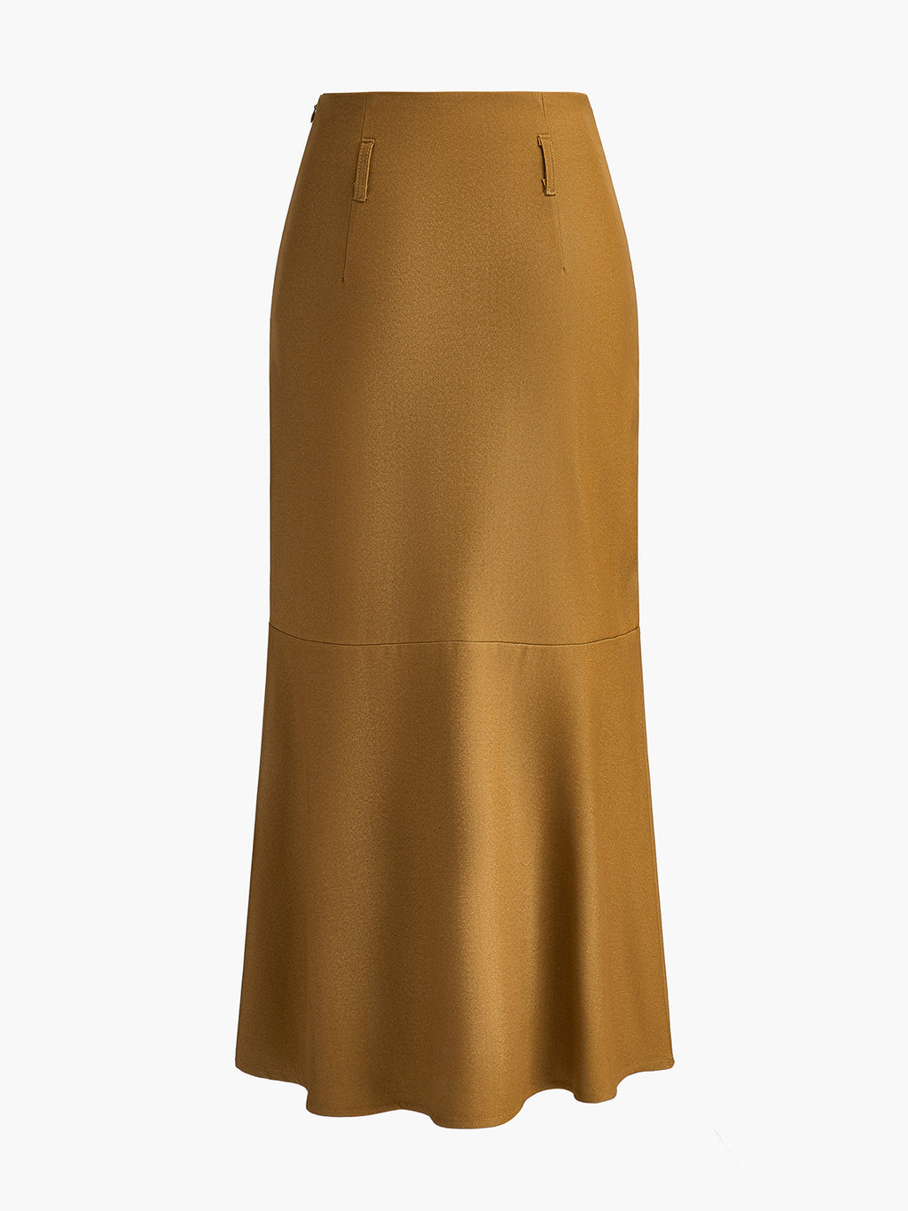 Blank Canvas Plain Style Maxi Skirt