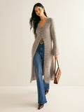 Layer Up Split Breasted Sweater Dress