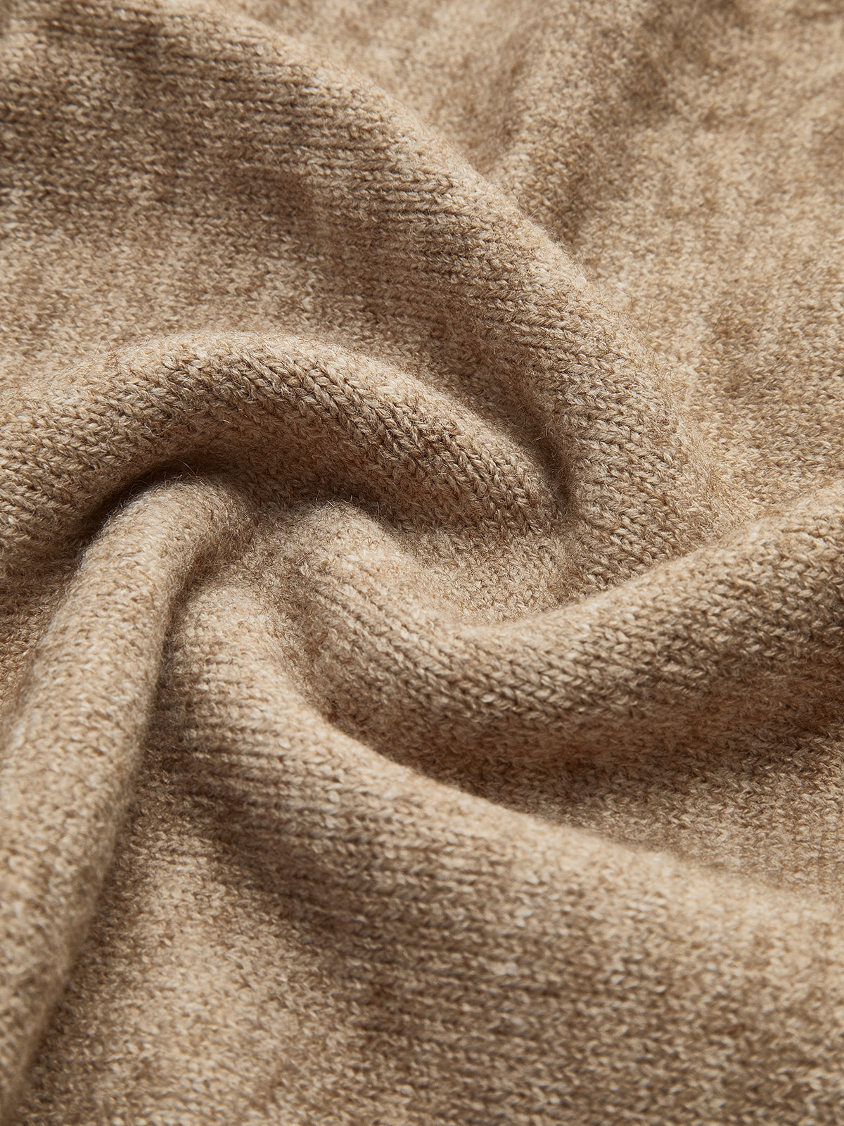 Ariana Turtleneck Plain Knit Pants Set