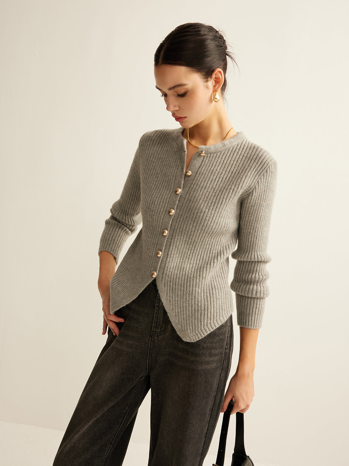 Soft Era Button-Down Cardigan