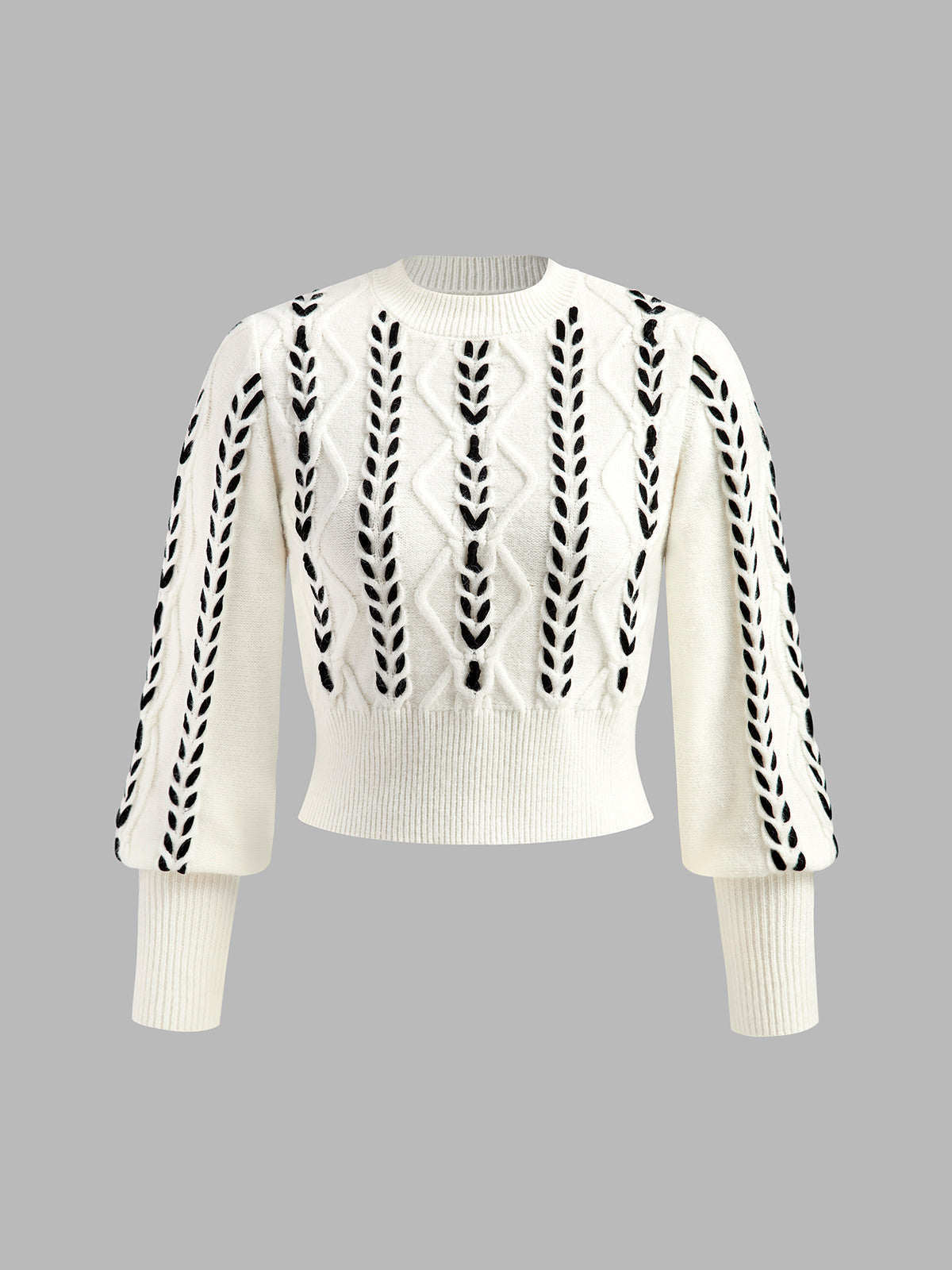 Feel Her Cinched Sweater