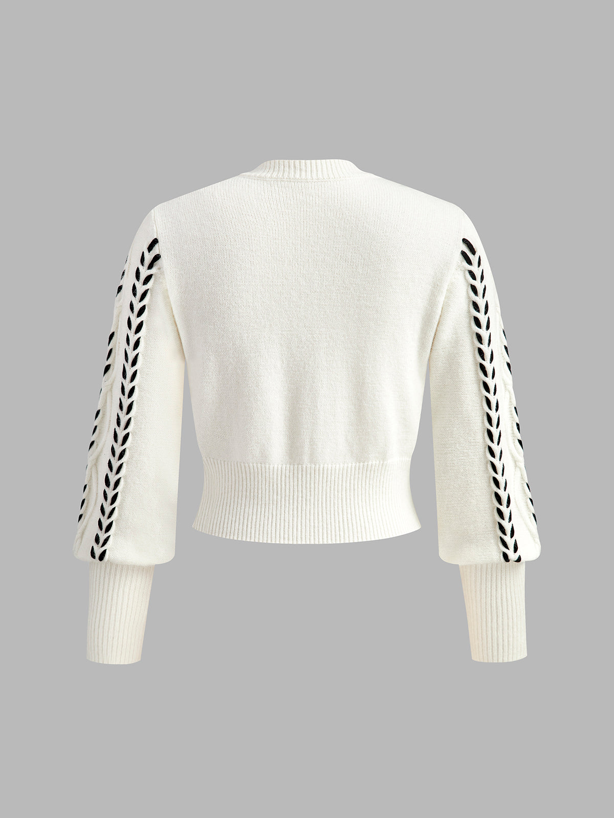 Feel Her Cinched Sweater