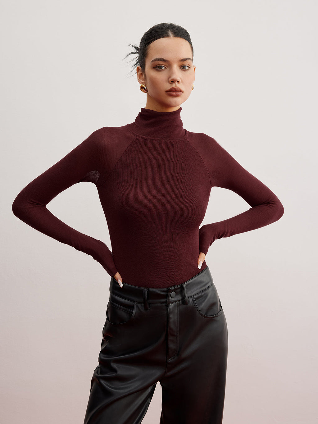 Sweet Touch Chic Sheer Sleeve Sweater