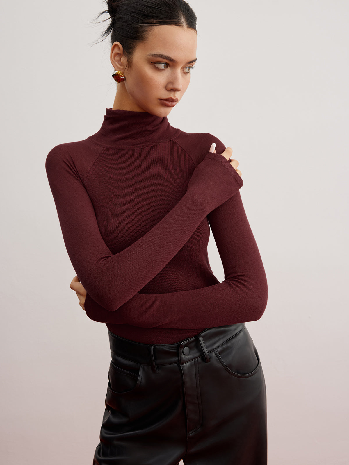 Sweet Touch Chic Sheer Sleeve Sweater