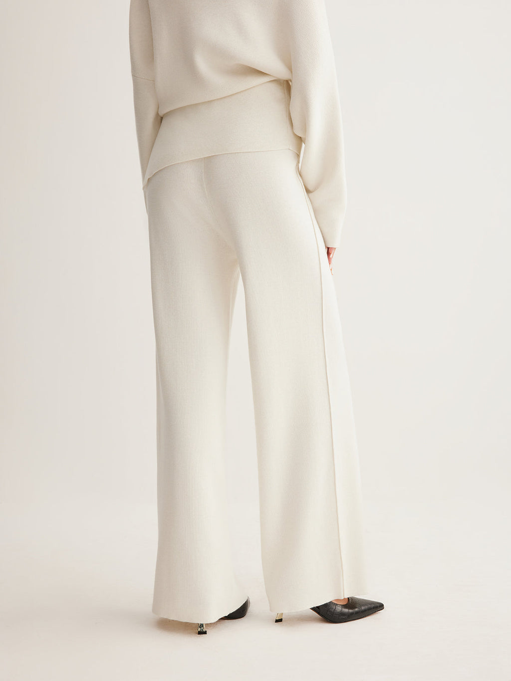 The Tailored Wool-Blend Piping Pants