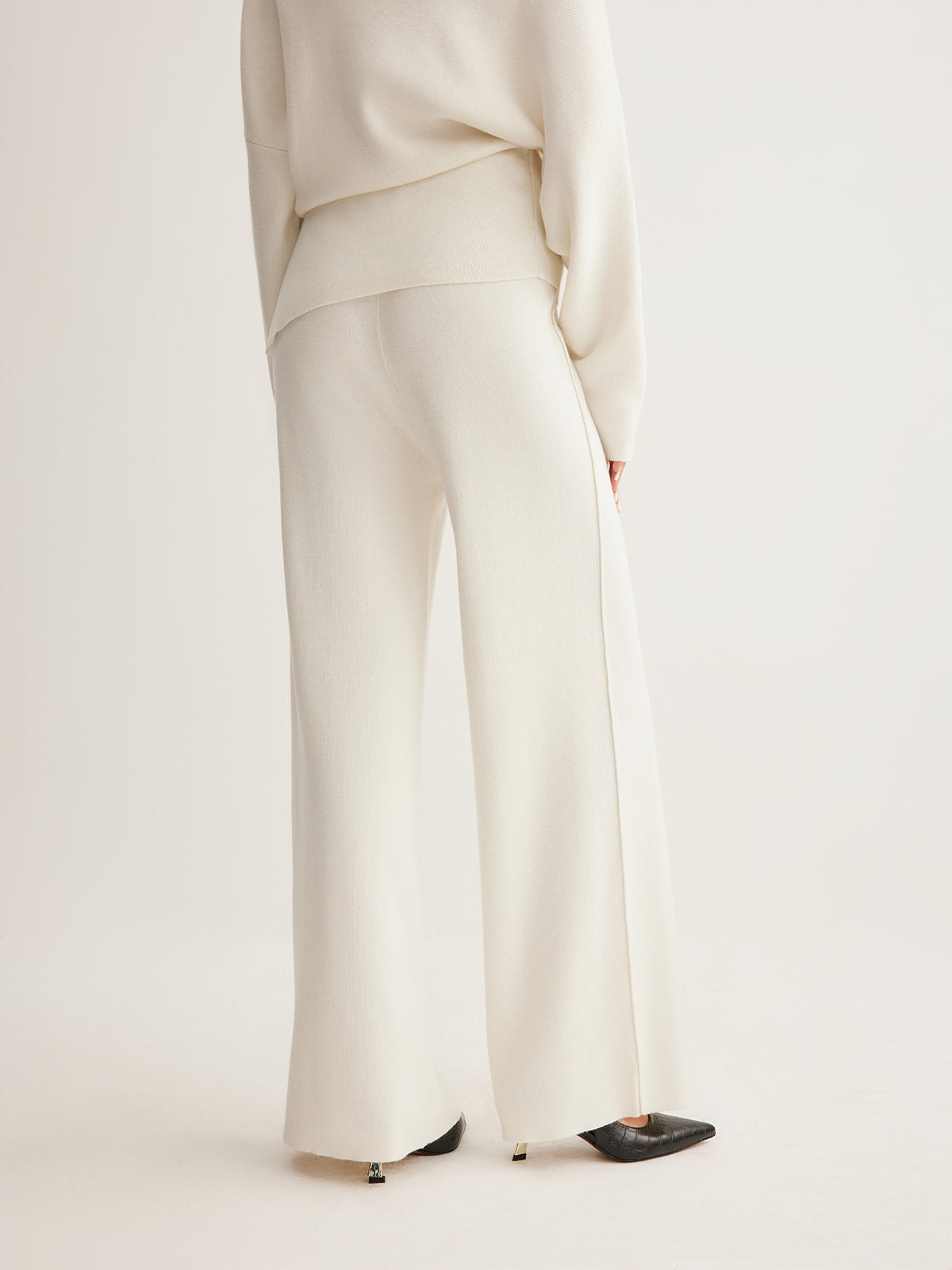 The Tailored Wool-Blend Piping Pants