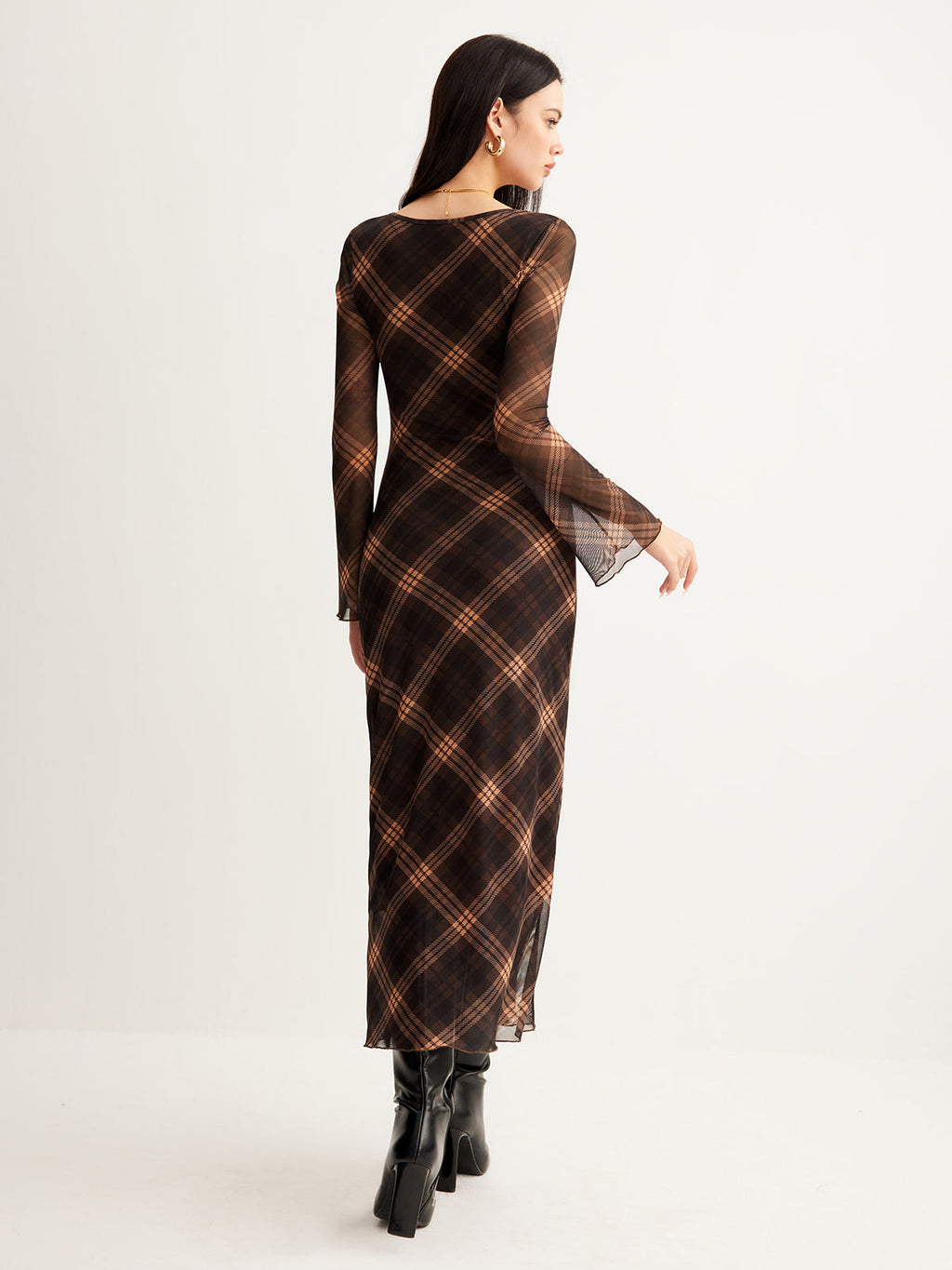Her Days Stylish Mesh Dress