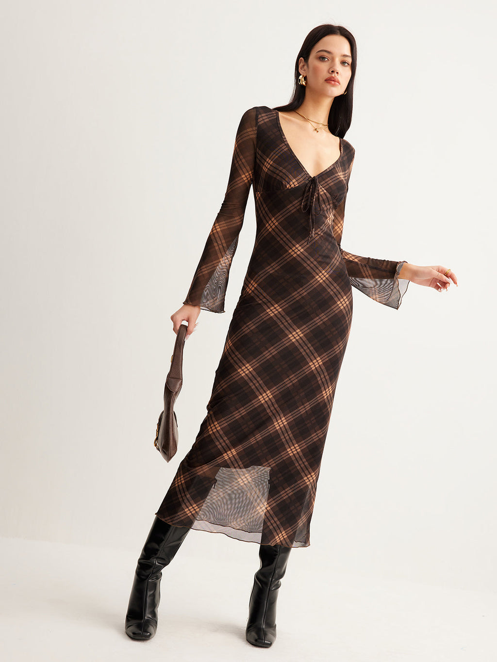 Her Days Stylish Mesh Dress