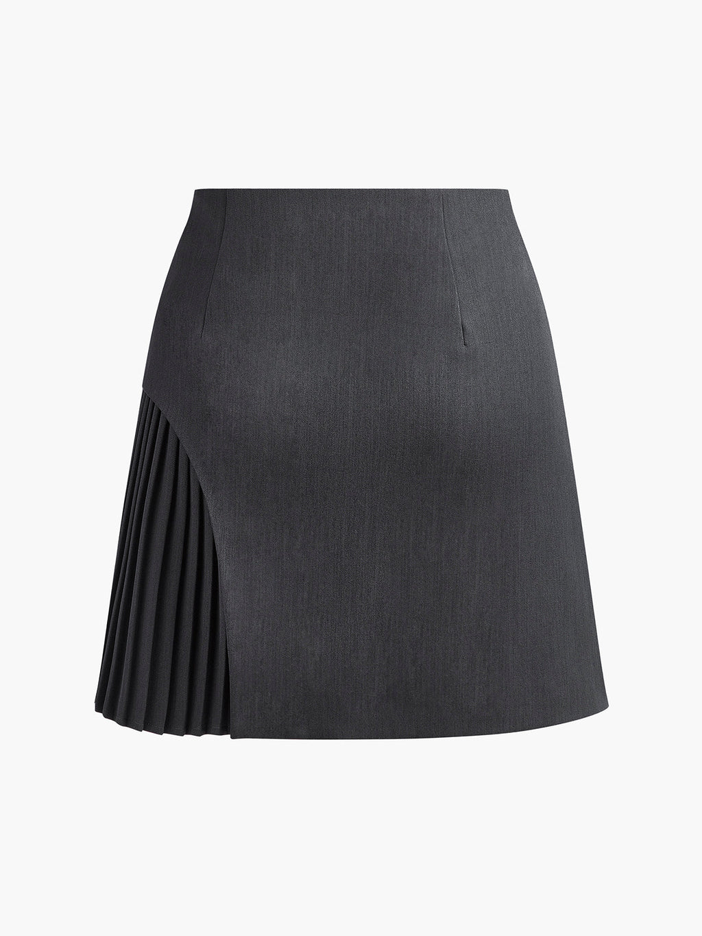 Jessica Taylor Side-Pleated Belted Skirt
