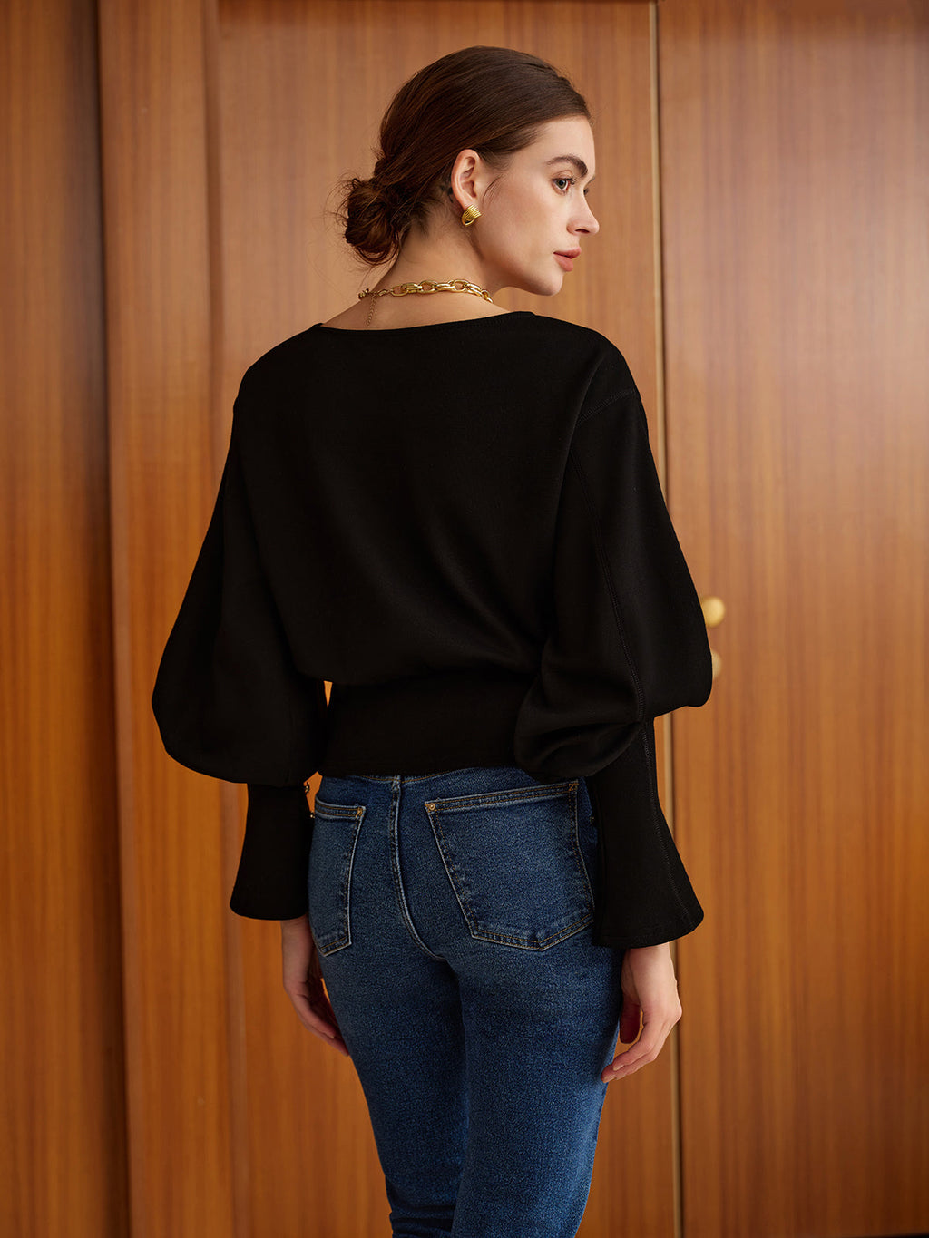 Cyprus Stylish Bell Sleeve Sweatshirt